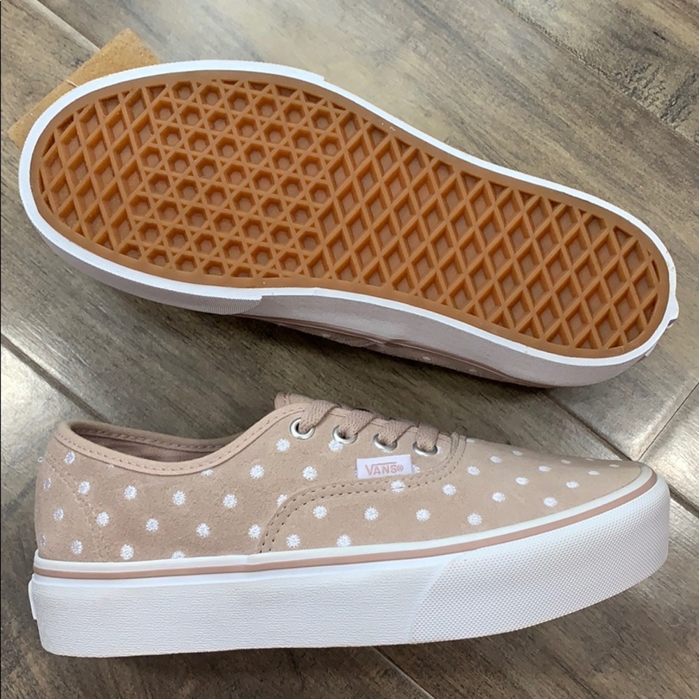 VANS AUTHENTIC PLATFORM SUEDE POLKA DOT WMNS - Picture 9 of 16